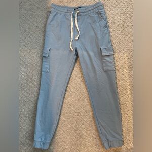 Baby blue RSQ joggers from Tilly’s